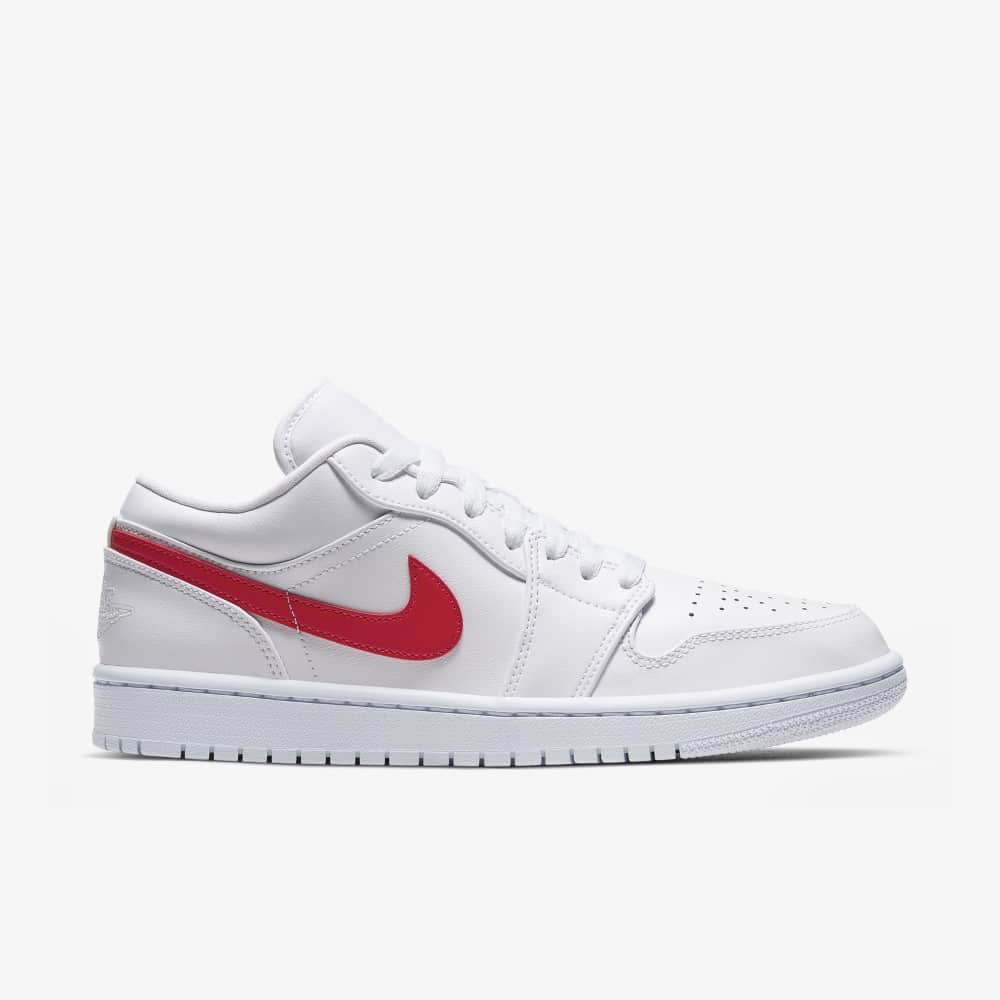 Aj1 white and red online